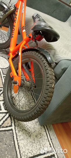 Детский велосипед black aqua