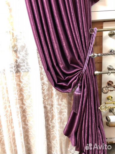 Пошив штор, покрывал, декоративных подушек