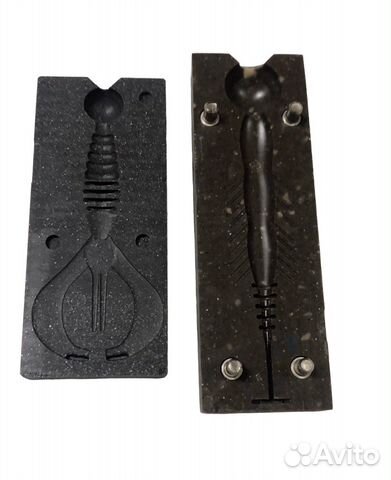 Формы для литья силиконовых приманок 8 штук