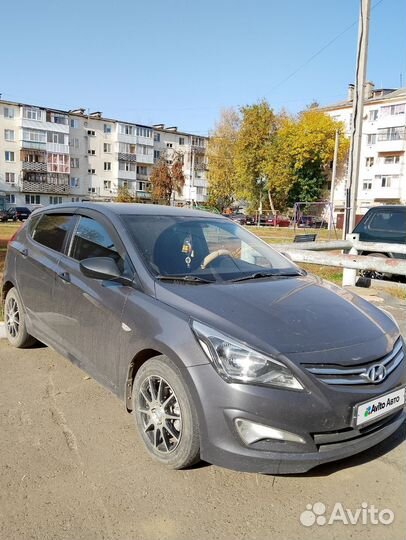 Hyundai Solaris 1.4 МТ, 2015, 153 000 км