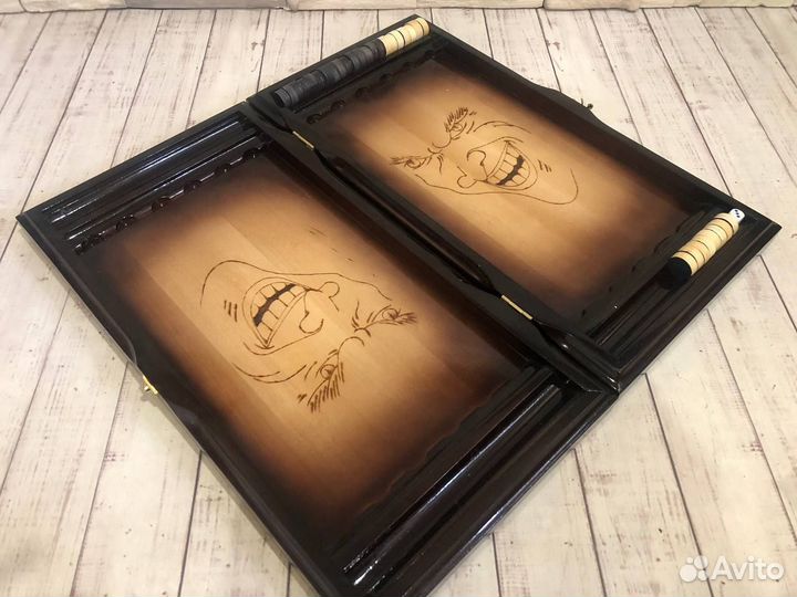 Нарды дерево, липа, Волк, Марьяж Паук