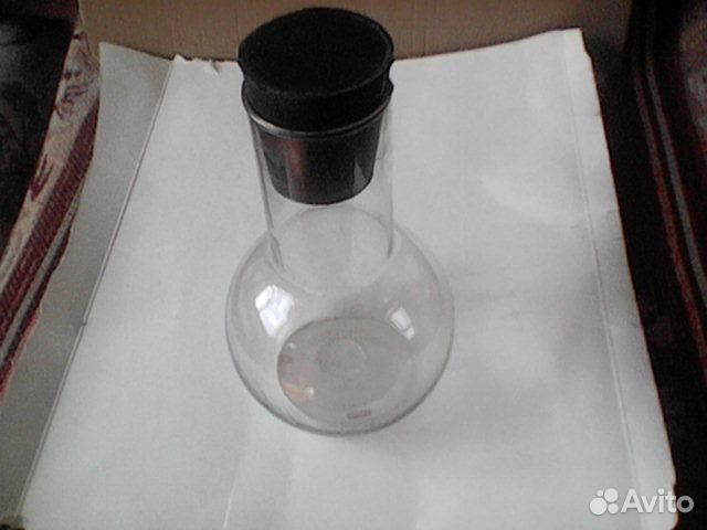 Колба стеклянная 0,5л