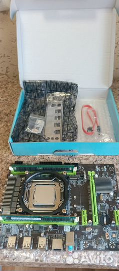 Комплект 8 ядер 16 пот, Xeon E5 2689, 16GB Комп