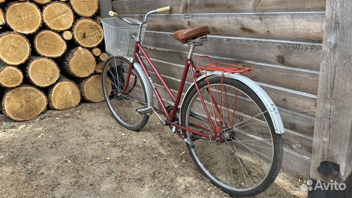 Велосипед взрослый женский с корзиной