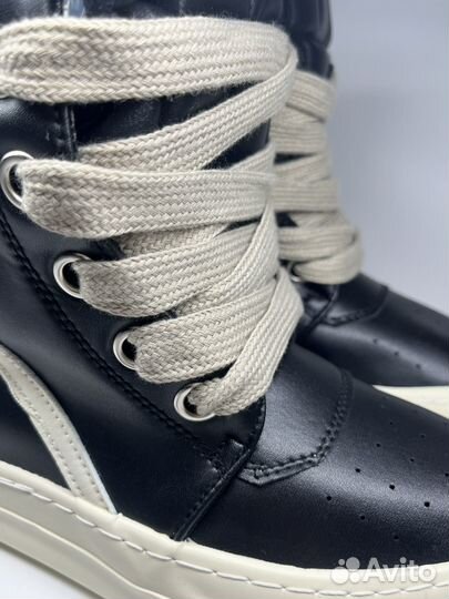 Кеды rick owens geobasket jumbo lace