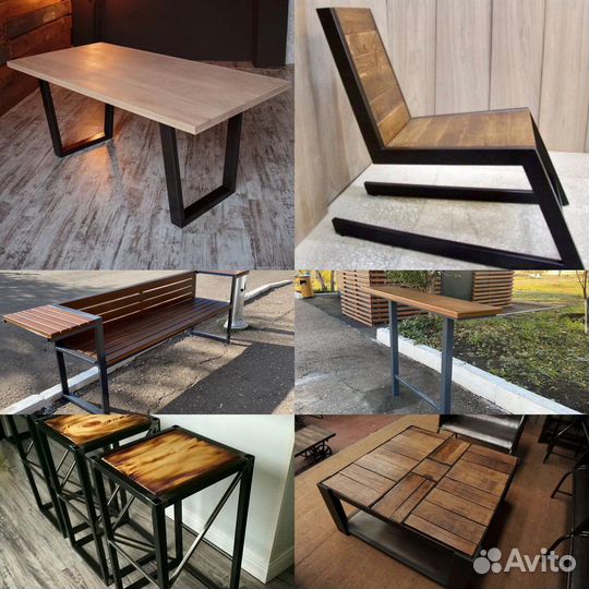 Лофт мебель