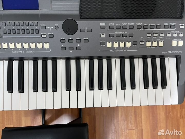 Синтезатор yamaha psr-s670