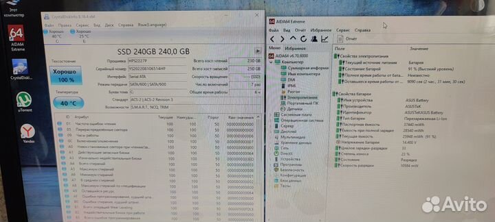 Asus X751L i7 12Гб 240Гб SSD+1Тб HDD GTX950M