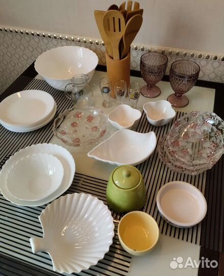 Посуда новая б/у glass Walther