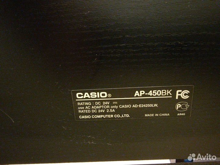 Цифровое фортепиано casio