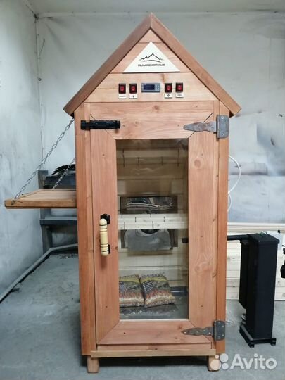 Коптильня 4 в 1 хол/гор копчения 200 литров