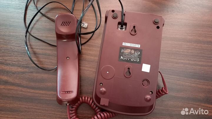 Стационарный проводной телефон intego KXT 255
