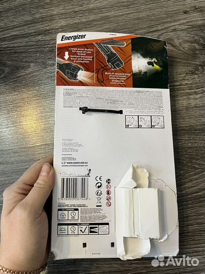 Фонарь energizer hard Case