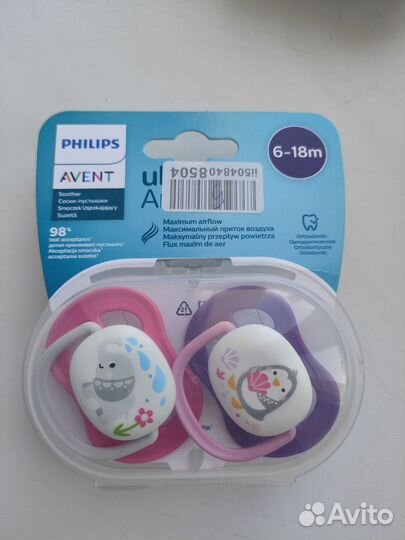 Соска Philips avent Ultra Air