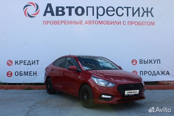 Hyundai Solaris 1.6 AT, 2019, 126 279 км