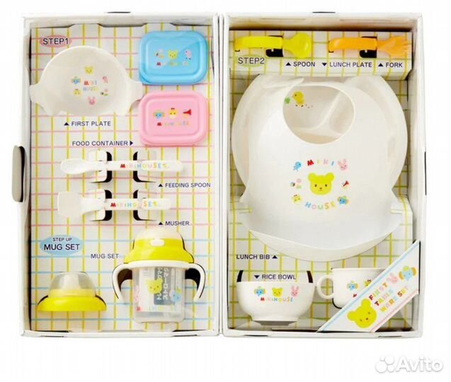 Набор посуды (детский) miki house