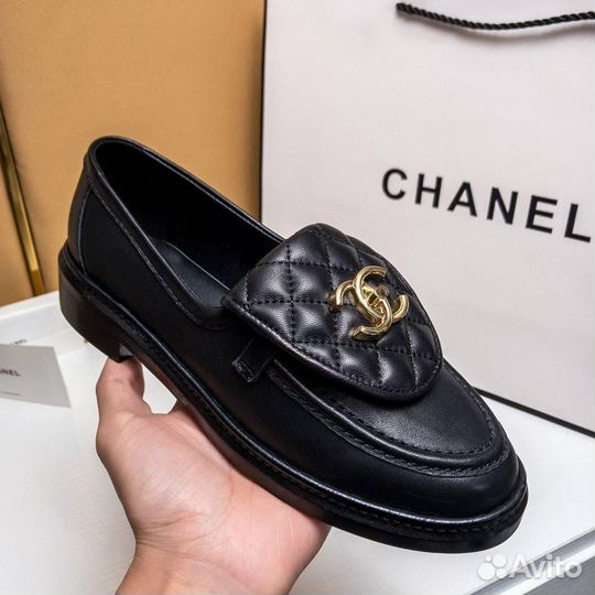 Лоферы Chanel Corduroy