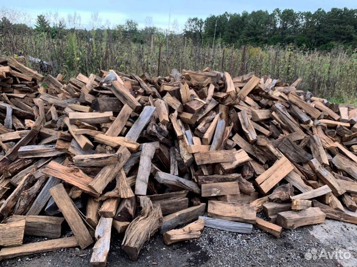 Дрова зимней заготовки