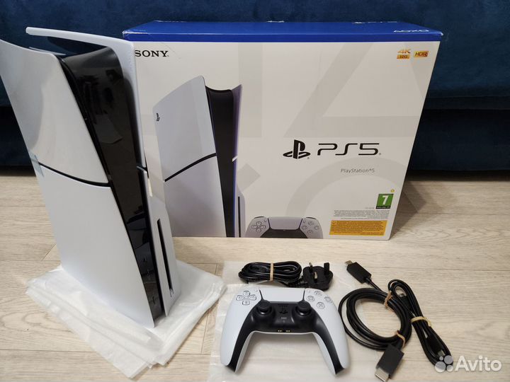 Новая Sony Playstation 5 Slim с дисководом