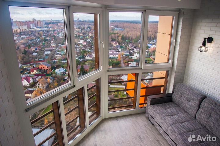 Французское остекление балкона