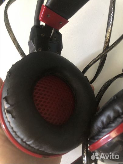 Наушники игровые с микрофоном