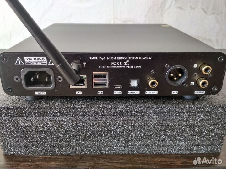 Smsl DP3: универсальный Hi-Res-проигрыватель и цап