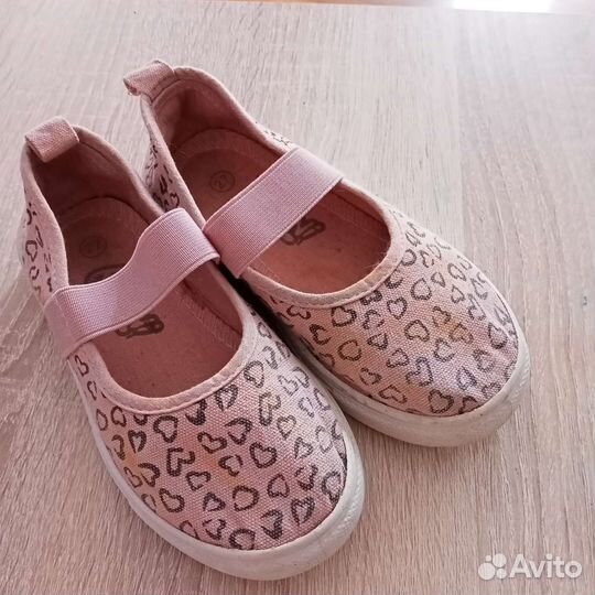 Слипоны для девочки