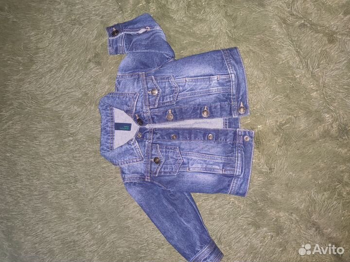 Джинсовая куртка 74 р