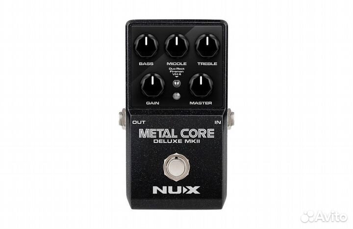 Педаль эффектов Nux Metal-Core-Deluxe-MkII, Cherub
