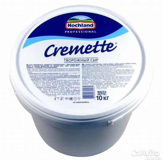 Сыр творожный cremetta креметта 800 гр