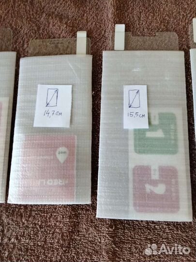 Стекла защитные для смартфонов