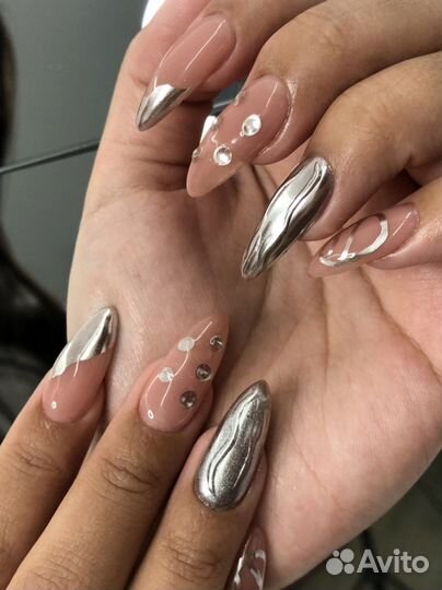 Маникюр педикюр наращивание