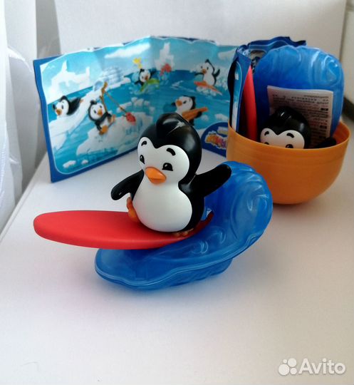 Киндер сюрприз макси пингвины 2023