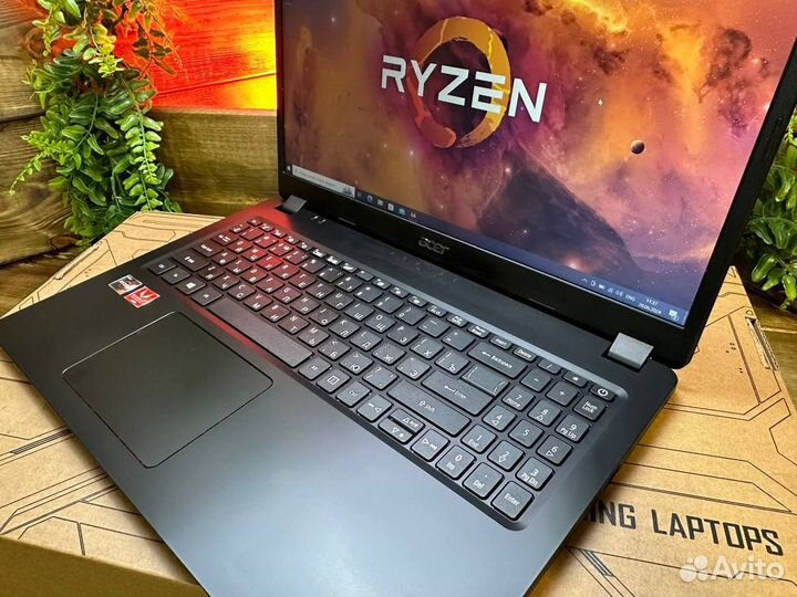 Мощный ультрабук Acer FHD IPS/Ryzen7/8gb/SSDm2