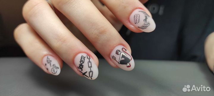 Модель на наращивание ногтей бесплатно
