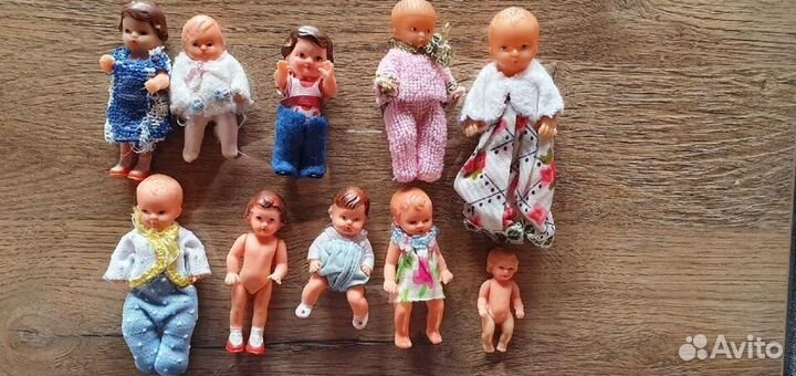 Пупсы пинеточники блондины новые гдр редкость