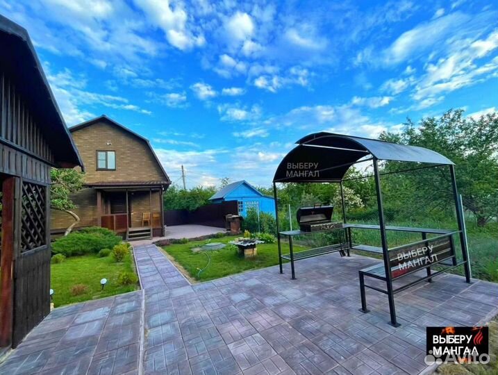 Беседка с мангалом