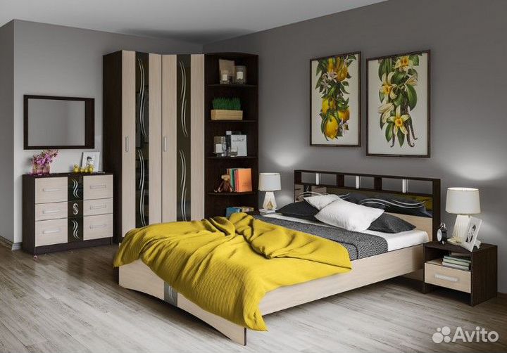 Комод 3 ящика Ирика