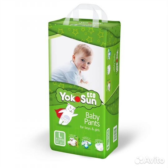 Трусики подгузники Yokosun Eco