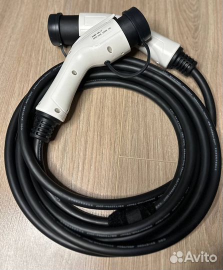 Кабель 7 квт Gb/t -Type 2 для электромобилей