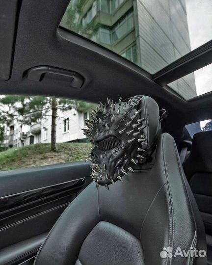 Маска череп с шипами страйкбол пейнтбол