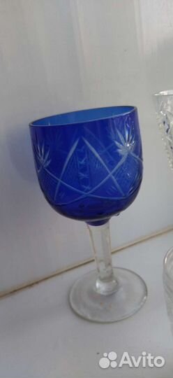 Хрустальные фужеры и стопки СССР