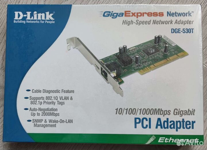 Сетевой адаптер D-link DGE-530T