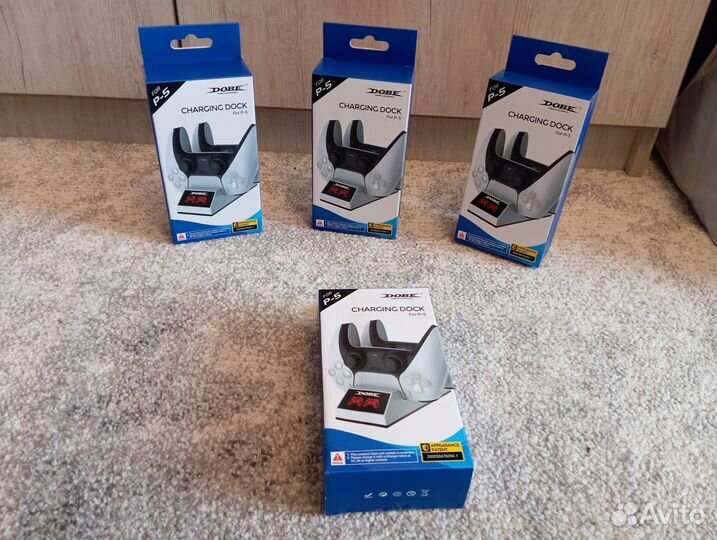 Зарядная станция для джойстиков PS5 (новая)