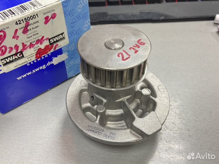 Насос водяной помпа opel swag 42150001