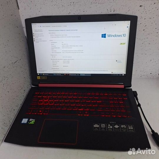 Ноутбук Acer nitro an515-52 (Рассрочка /Т4)