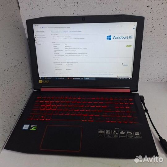 Ноутбук Acer nitro an515-52 (Рассрочка /Т4)