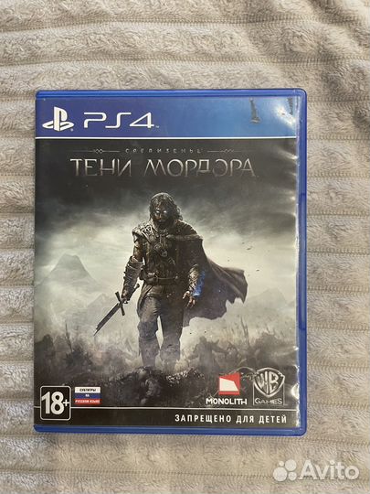 Игра ps4 Тени мордора