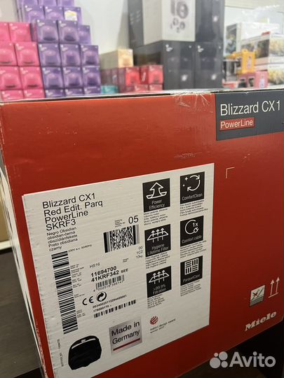 Пылесос Miele Blizzard cx 1