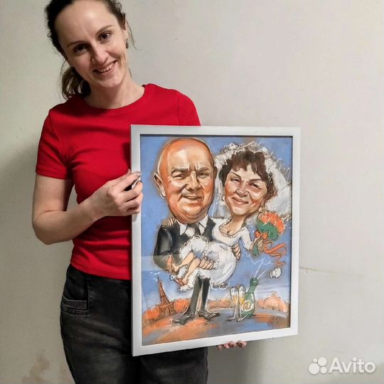 Портрет и шарж по фото